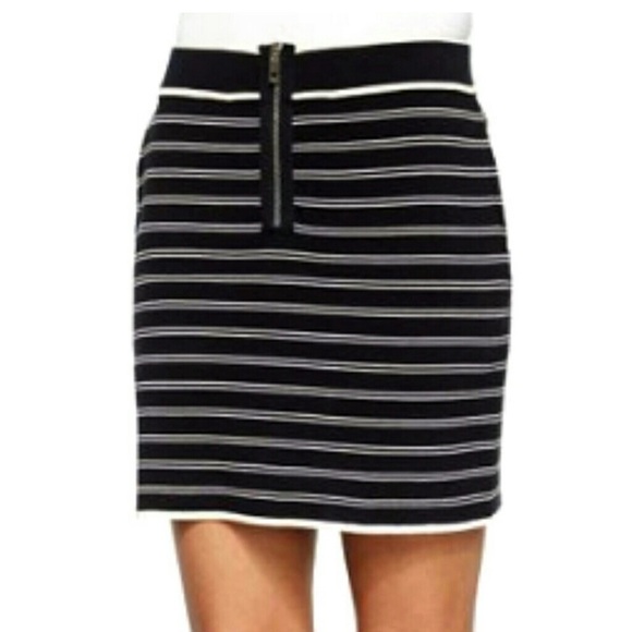 Rag & Bone Regan Stripe Knit Skirt NWT size M - Picture 2 of 9